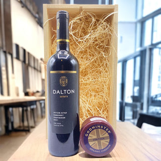 Wijngeschenk met kaas