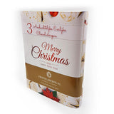 3 handmade chocolate bars in a Christmas box (Letterbox)