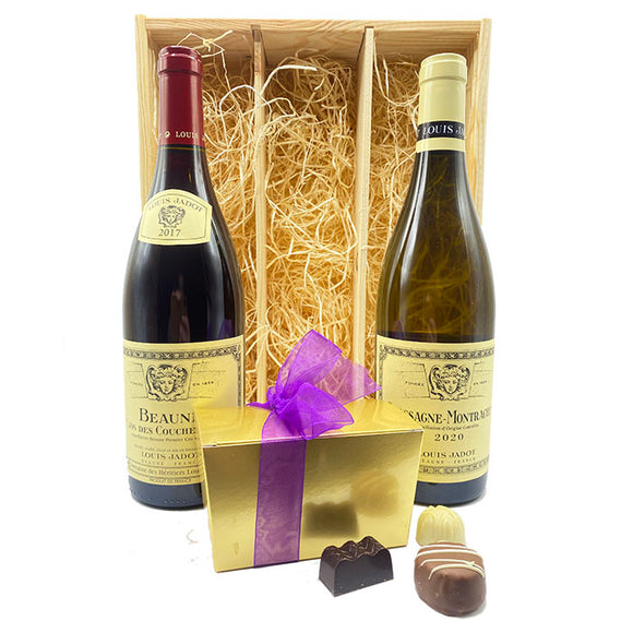 Wine and Chocolate Gift Louis Jadot Exclusive