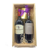 Wine and Chocolate Gift Red