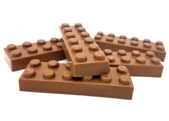 Chocolade Lego in geschenkbox 270 gram - Wijnbox - wijn - wijn bestellen