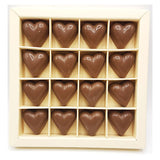 Chocoladehartjes Happy Valentijn melkchocolade - Wijnbox.nl